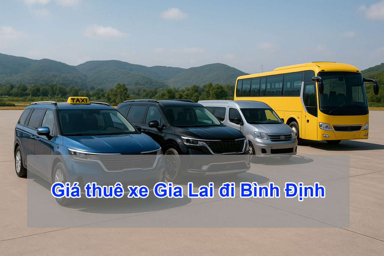 Giá thuê xe Gia Lai đi Bình Định
