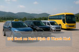 Giá thuê xe Nam Định đi Thanh Hoá