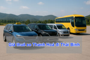 Giá thuê xe Thanh Hoá đi Thái Bình